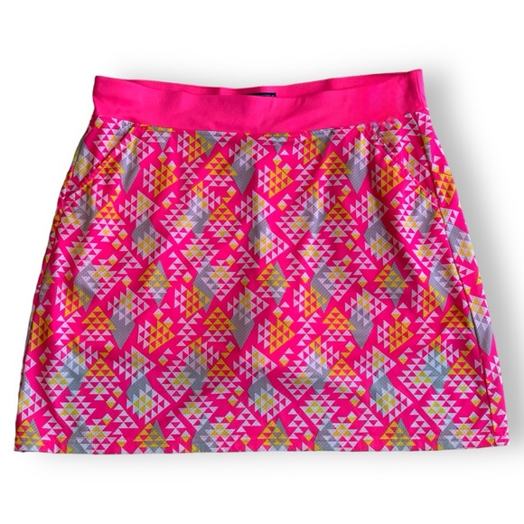 GOLF AMERICA HOT PINK/CORAL GOLF SKORT. WOMEN’S SIZE X-LARGE. - Picture 1 of 4